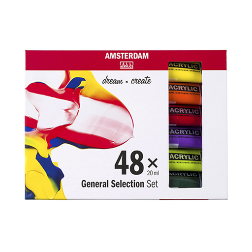 AMSTERDAM STANDARD SERIES ACRYLIC PAINT SETS GENERAL SELECTION