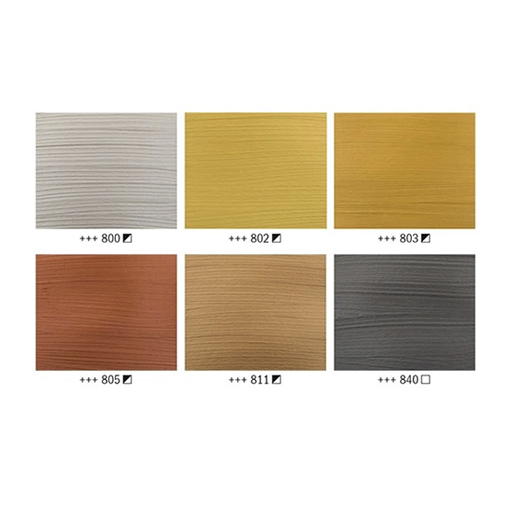 AMSTERDAM STANDARD SERIES ACRYLIC PAINT SET METALLIC COLOURS