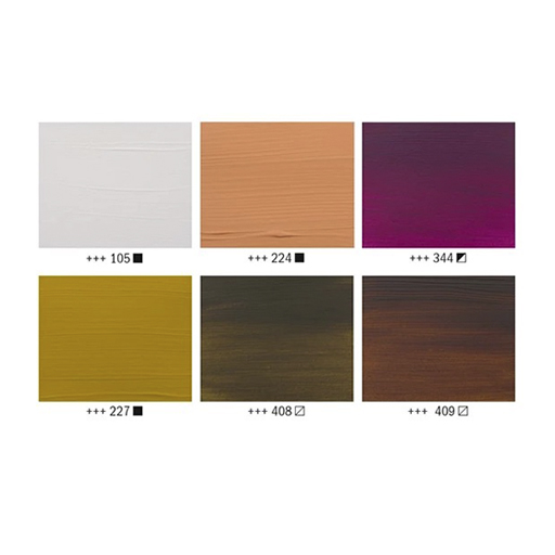 AMSTERDAM STANDARD SERIES ACRYLIC PAINT SET PORTRAIT COLOURS