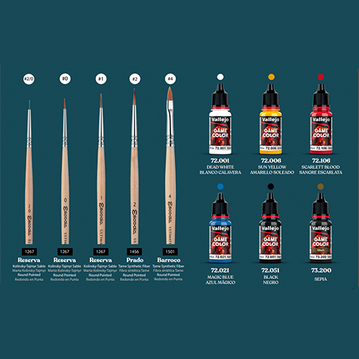 ESCODA ULTIMATE MINIATURE SET