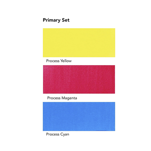 DALER ROWNEY FW ACRYLIC INK SET OF 3 PRIMARY COLOURS
