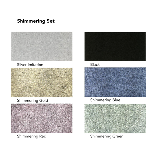 DALER ROWNEY FW ACRYLIC INK SET OF 6 SHIMMERING COLOURS