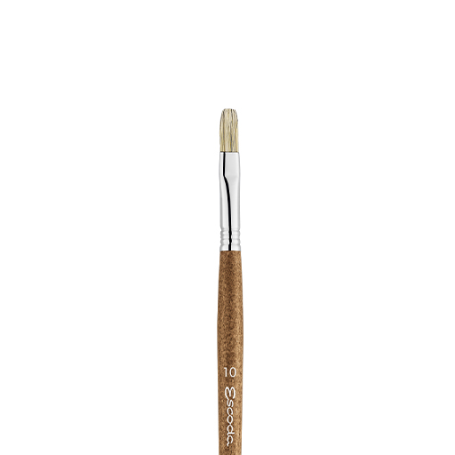 ESCODA FUTURA LONG FLAT BRUSH SYNTHETIC CHUNGKING BRISTLE LONG HANDLE SERIES 5424