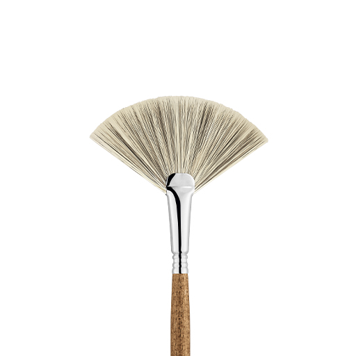 ESCODA FUTURA FAN BRUSH SYNTHETIC CHUNGKING BRISTLE LONG HANDLE SERIES 5430