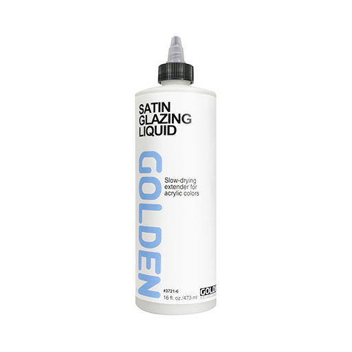 GOLDEN SATIN GLAZING LIQUID - LASURMITTEL SEIDENMATT