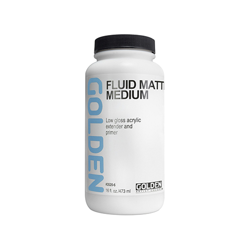 GOLDEN FLUID MEDIUM MATTE - MEDIUM FLUIDO MATE