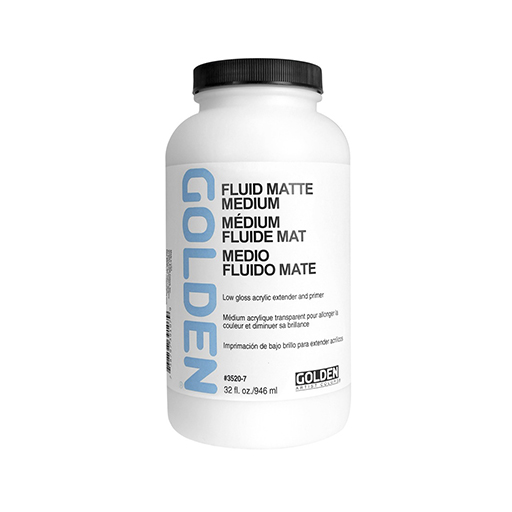 GOLDEN FLUID MEDIUM MATTE - MEDIUM FLUIDO MATE