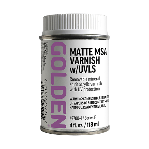 GOLDEN FIRNIS MATT MSA W/UVLS