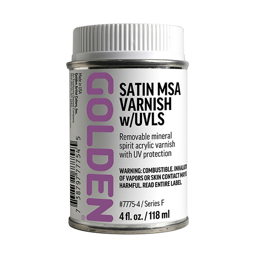 GOLDEN BARNIZ SATINADO MSA W/UVLS