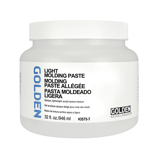 GOLDEN LIGHT MOLDING PASTE