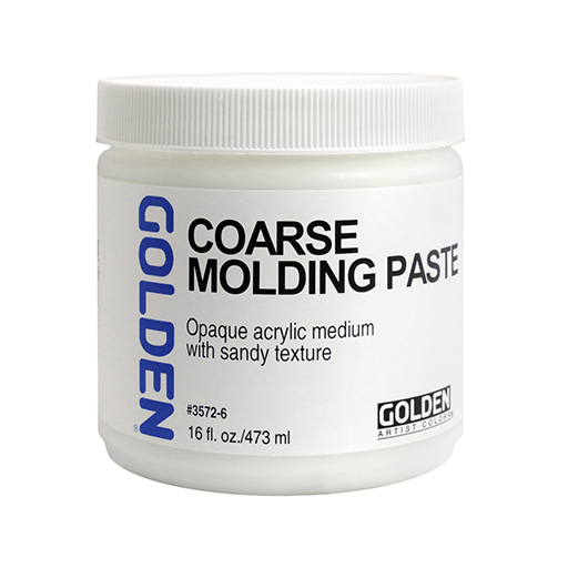 GOLDEN COARSE MOLDING PASTE - GROBE MODELLIERPASTE