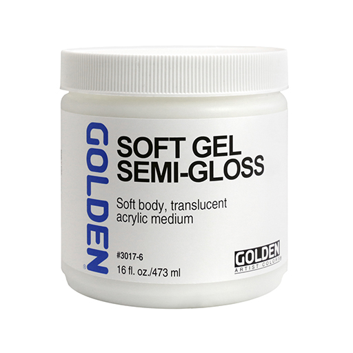 GOLDEN SOFT GEL SEMI GLOSS - DÜNNFLÜSSIGES GEL MEDIUM HALBGLÄNZEND