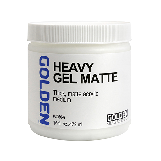 GOLDEN HEAVY GEL MEDIUM MATTE