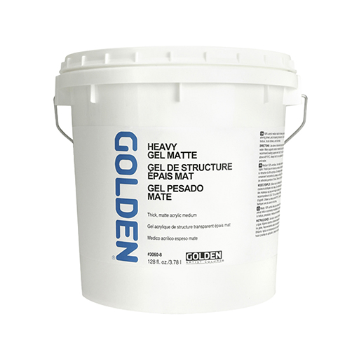 GOLDEN HEAVY GEL MEDIUM MATTE