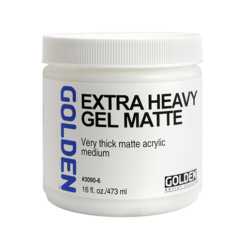 GOLDEN EXTRA HEAVY GEL MATTE - EXTRA DICKFLÜSSIGES GEL MEDIUM MATT