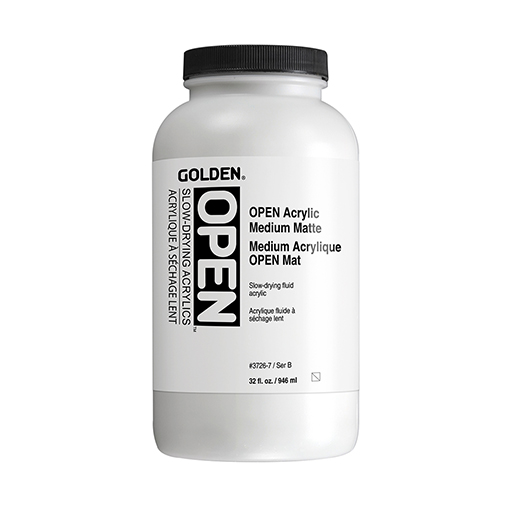 GOLDEN OPEN MEDIUM MATTE - ACRYL-MALMITTEL MATT