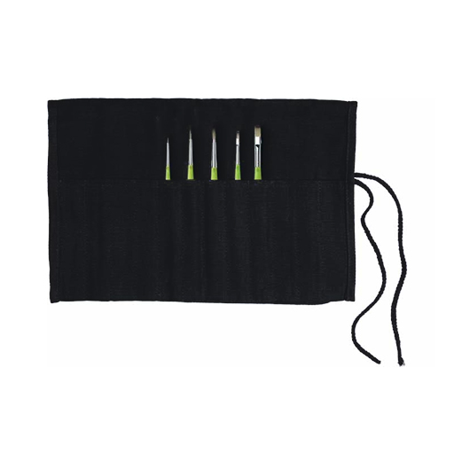 DA VINCI FIT SYNTHETICS SET OF 5 BRUSHES + COTTON CASE SERIES 4069
