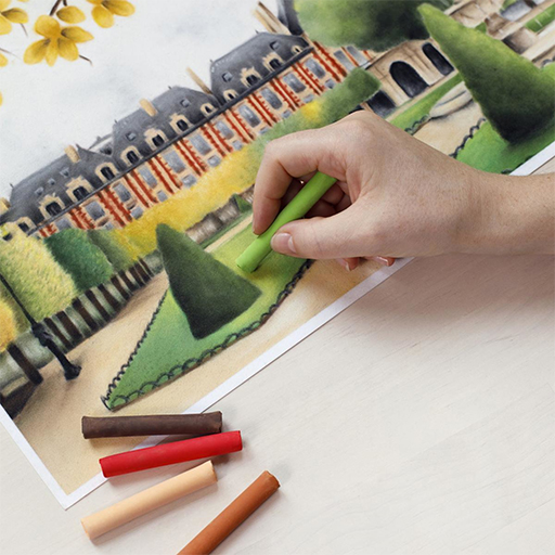 CONTÉ À PARIS WEICHE PASTELLE SETS SORTIERTE FARBEN