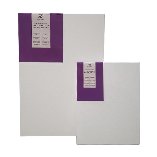 RAW ART MATERIALS CHÂSSIS ENTOILÉ 3D (38 X 38 MM) AVEC POLYCOTON TEXTURE FINE SÉRIE 800