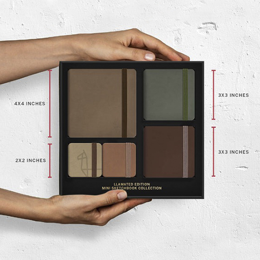 ETCHR MINI SKETCHBOOK COLLECTION - SET 5 MINI-SKIZZENBÜCHER IN LIMITIERTER AUFLAGE