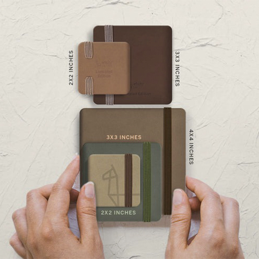 ETCHR MINI SKETCHBOOK COLLECTION - SET 5 MINI-SKIZZENBÜCHER IN LIMITIERTER AUFLAGE