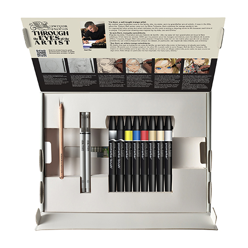 WINSOR & NEWTON GRAPHIC ART MANGA SET