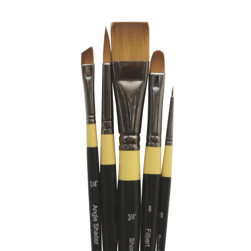 DALER ROWNEY SYSTEM 3 SET 5 PINSEL KURZER STIEL SERIE 500