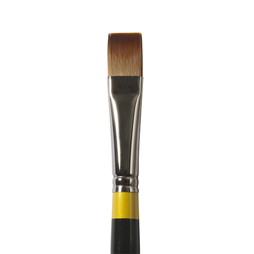 DALER ROWNEY SYSTEM 3 PINCEAU PLAT COURT MANCHE LONG SÉRIE 41