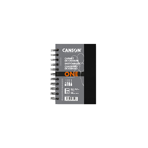 CANSON ART BOOK ONE CARNET DE CROQUIS SPIRALÉ 100 G