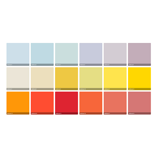 UNISON SOFT PASTELS SET ADICIONAL COLORES 1 A 18 - CAJA CARTÓN 18 PASTELES SUAVES