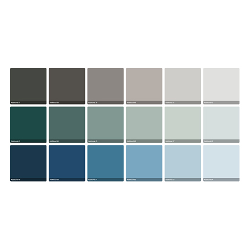 UNISON SOFT PASTELS ZUSATZ-SET FARBEN 37 BIS 54 - KARTONETUI 18 WEICHE PASTELLE