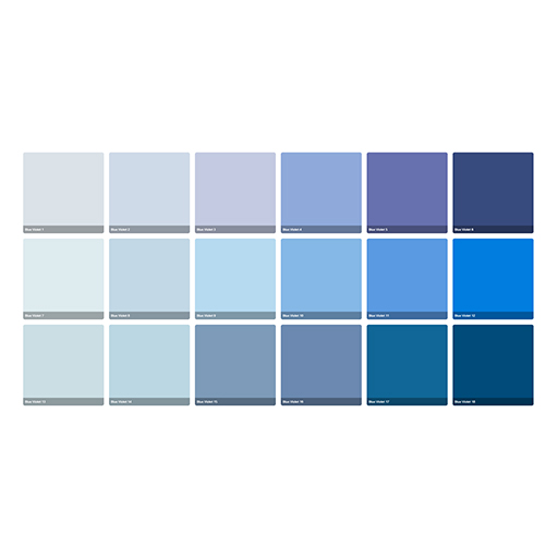 UNISON SOFT PASTELS SET AZUL VIOLETA - CAJA CARTÓN 18 PASTELES SUAVES