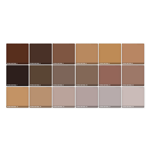 UNISON SOFT PASTELS NATÜRLICHE ERDE SET - KARTONETUI 18 WEICHE PASTELLE