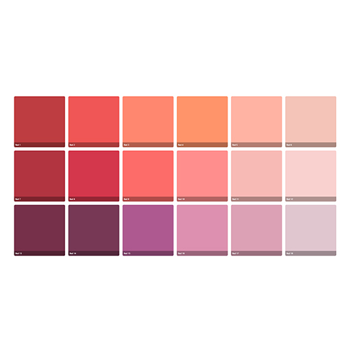 UNISON SOFT PASTELS ROT-SET - KARTONETUI 18 WEICHE PASTELLE
