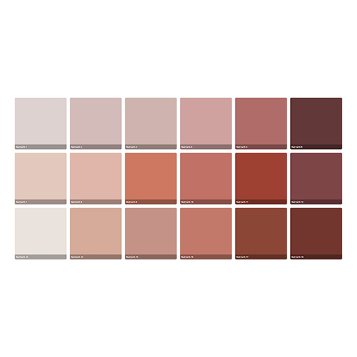 UNISON SOFT PASTELS SET ROJO TIERRA - CAJA CARTÓN 18 PASTELES SUAVES