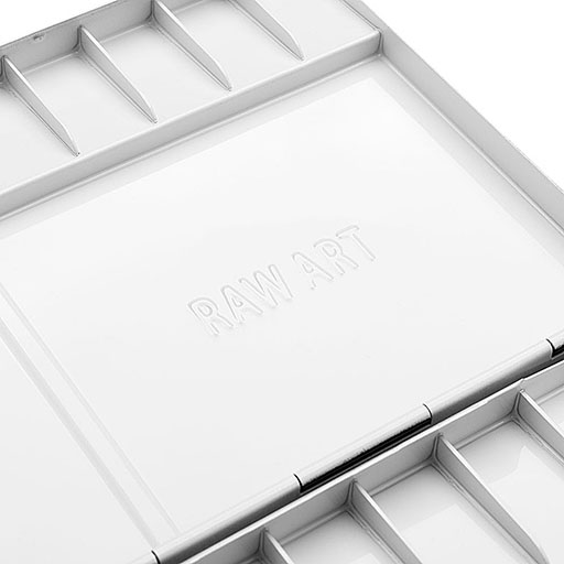 RAW ART MATERIALS EMPTY ALUMINIUM PALETTE BOX