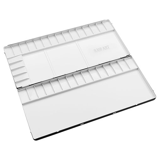 RAW ART MATERIALS EMPTY ALUMINIUM PALETTE BOX