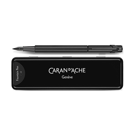 CARAN D'ACHE PLUMA ESTILOGRÁFICA 849 CODIGO NEGRO