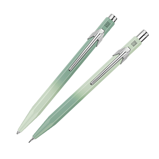 CARAN D'ACHE 849 MYSTY FOREST SET KUGELSCHREIBER + DRUCKBLEISTIFT - SONDEREDITION
