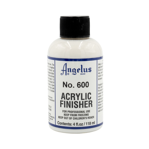 ANGELUS ACRYLIC FINISHER NO. 600 BARNIZ ACRÍLICO PARA CUERO