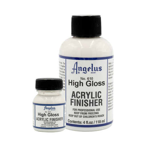 ANGELUS ACRYLIC FINISHER NO. 615 SEIDENMATTER HOCHGLANZ-ACRYLLACK FÜR LEDER