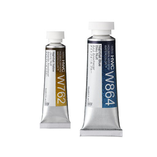 HOLBEIN ARTISTS' WATERCOLOUR NIGHTFALL COLOURS TUBES