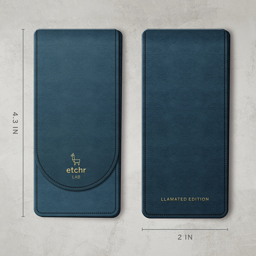 ETCHR TRAVEL BRUSH SET 4 SYNTHETISCHE REISEPINSEL - LIMITIERTE AUFLAGE