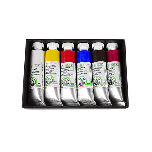OLD HOLLAND CLASSIC PEINTURE À L'HUILE INTRODUCTORY SET - 6 TUBES DE 18 ML 15009