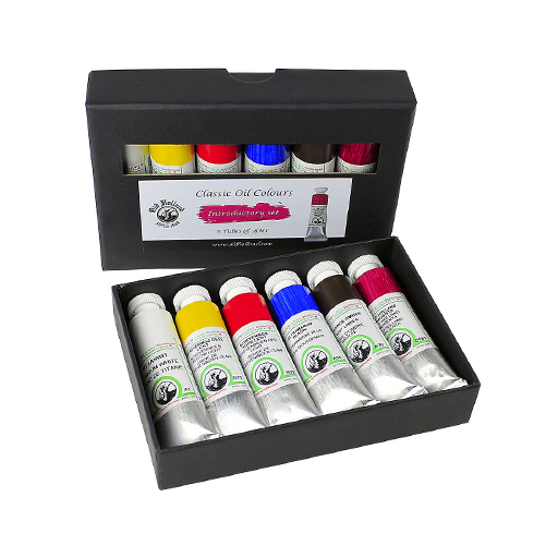 OLD HOLLAND CLASSIC PEINTURE À L'HUILE INTRODUCTORY SET - 6 TUBES DE 18 ML 15009