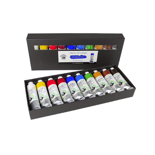 OLD HOLLAND CLASSIC OIL PAINT STANDARD SET 2 WITH 10 X 40 ML TUBES 15011