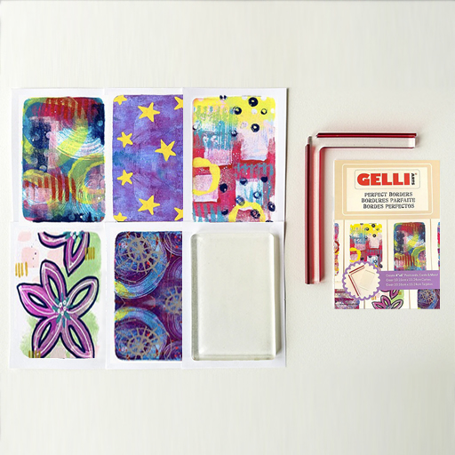 GELLI ARTS SET BORDS PARFAITS - CRÉEZ DES CARTES DE 10.2 X 15.2 CM ET PLUS