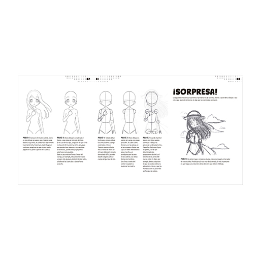 BOOK (IN SPANISH) - DRAC GUÍA DE BOLSILLO PARA DIBUJAR MANGA - CARAS EMOCIONES Y OJOS BRILLANTES