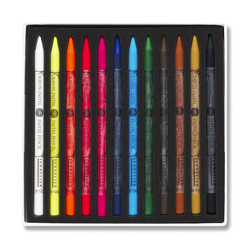 SENNELIER SET INTRODUTTIVO 12 MATITE PASTELLO + 12 SPAZI VUOTI