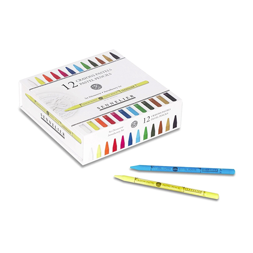 SENNELIER SET INTRODUTTIVO 12 MATITE PASTELLO + 12 SPAZI VUOTI